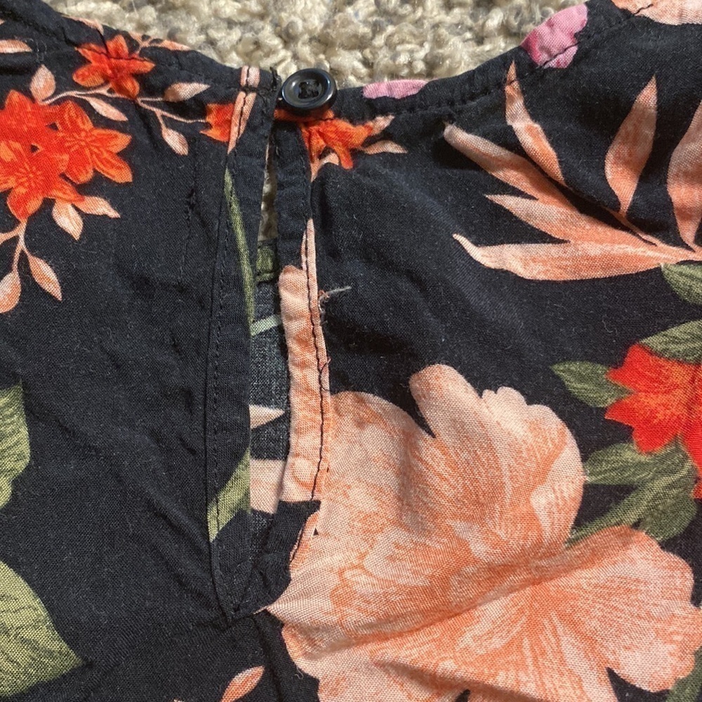 Old Navy toddler floral dress | size 18-24m - Picture 3 of 5